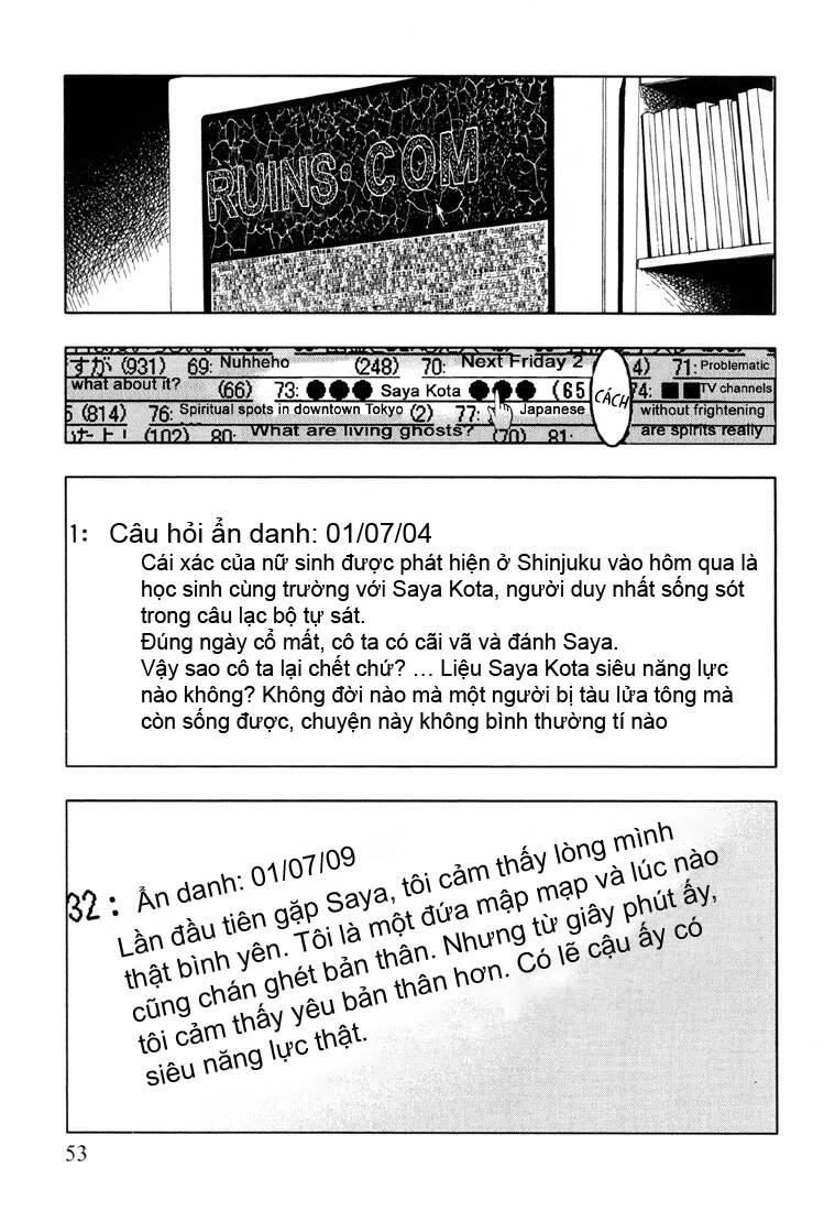 Suicide Circle - Vòng Lặp Chết Chóc Chap 3 - Next Chap 4