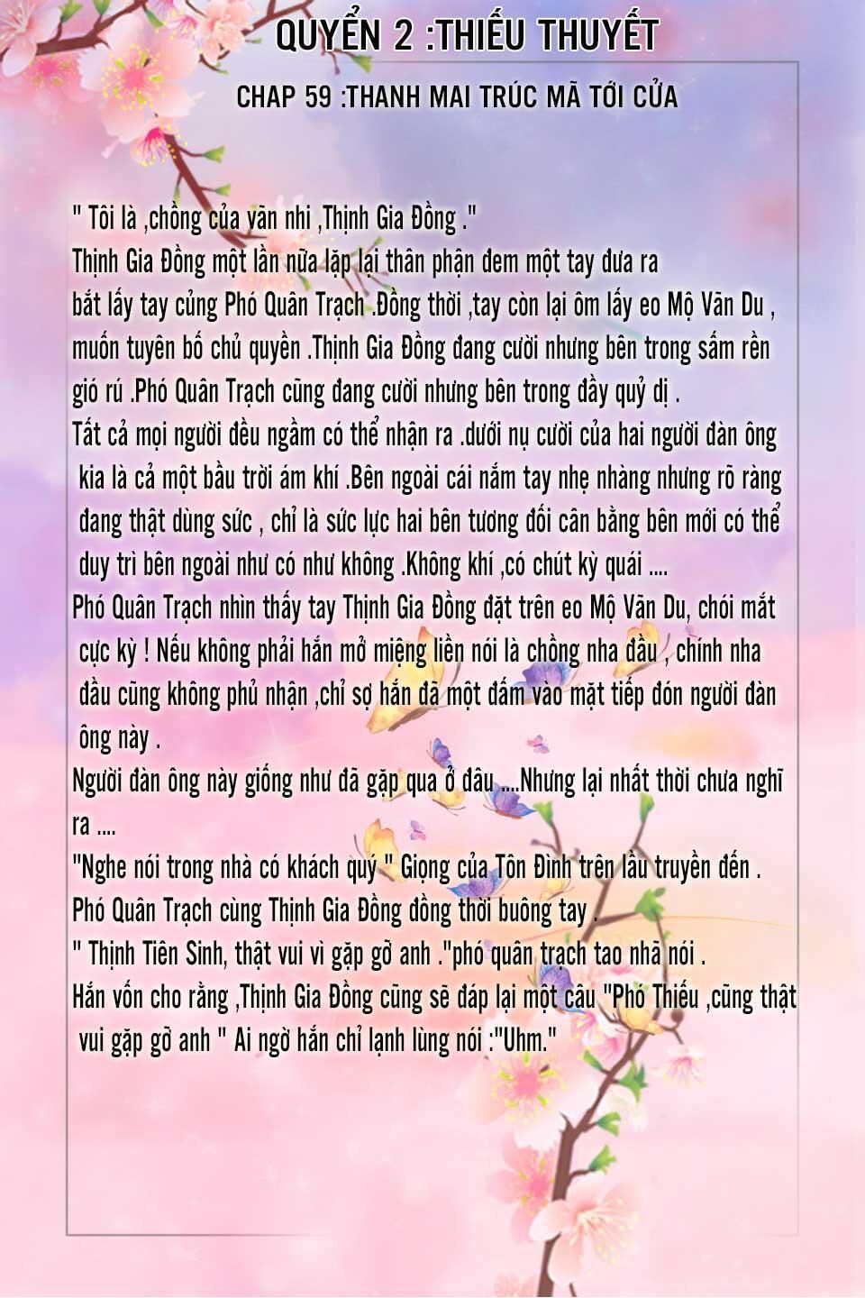 Sủng Mật Bảo Bối Của Tổng Tài Hàng Tỷ Chap 59 - Next Chap 60