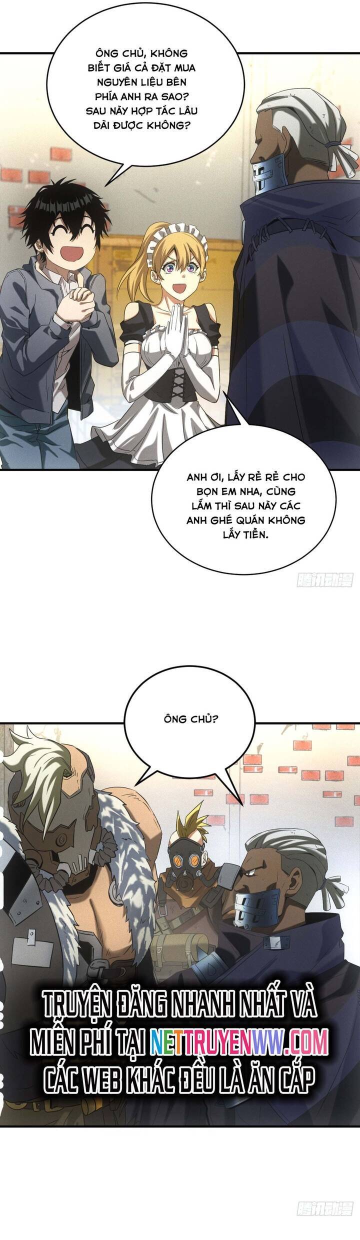 Ta Bán Hàng Vỉa Hè Ở Mạt Thế Chap 10 - Next Chap 11