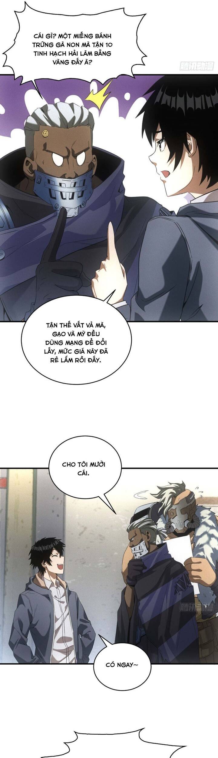 Ta Bán Hàng Vỉa Hè Ở Mạt Thế Chap 10 - Next Chap 11