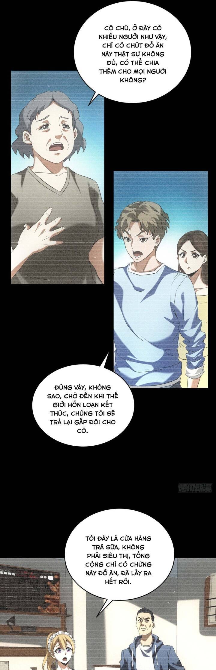 Ta Bán Hàng Vỉa Hè Ở Mạt Thế Chap 8 - Next Chap 9