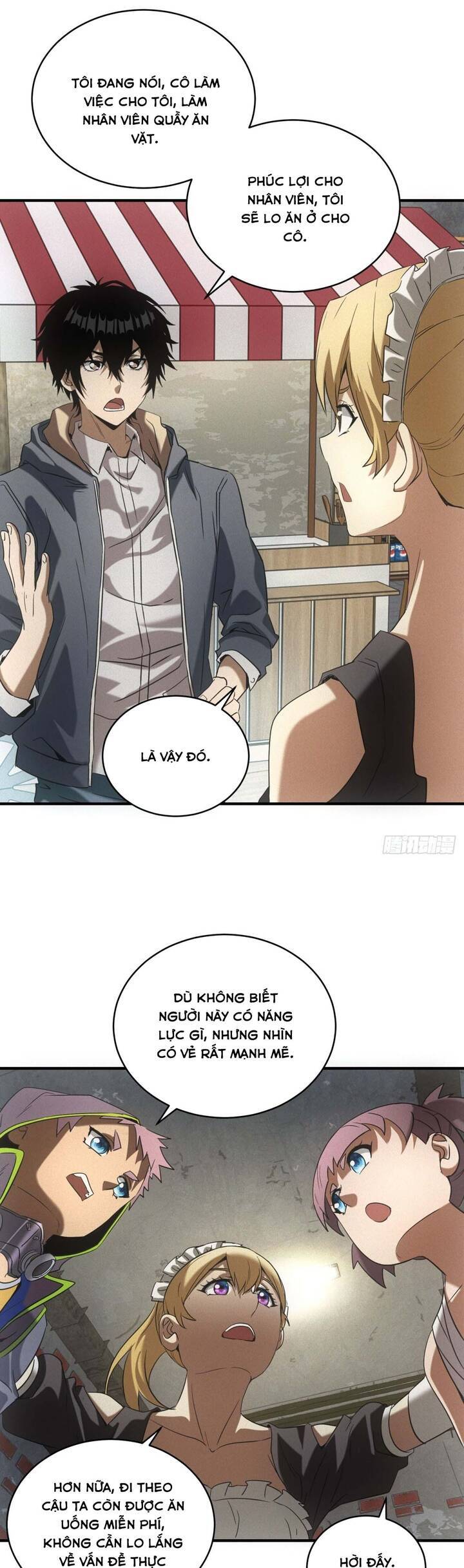 Ta Bán Hàng Vỉa Hè Ở Mạt Thế Chap 9 - Next Chap 10