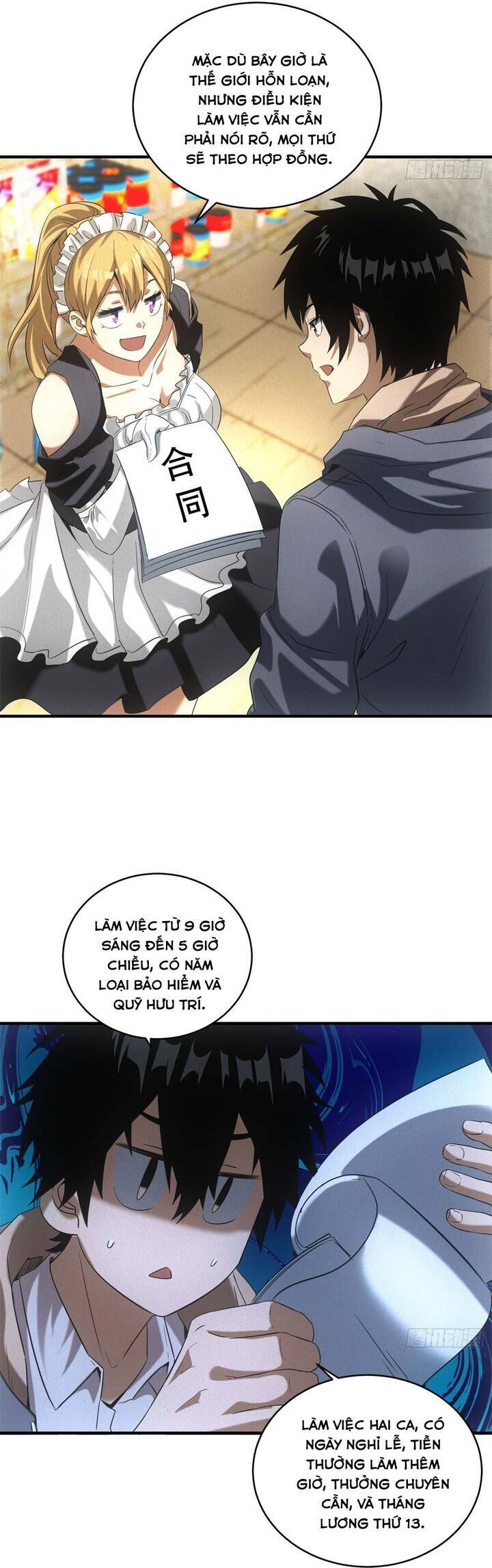 Ta Bán Hàng Vỉa Hè Ở Mạt Thế Chap 9 - Next Chap 10