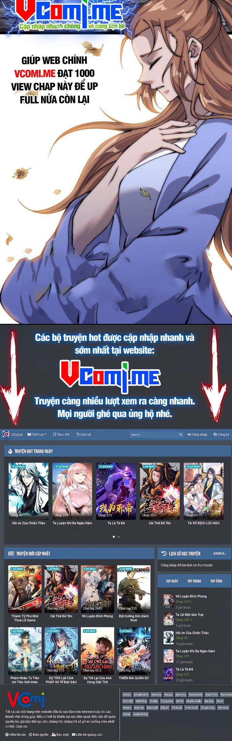 Ta Có Một Sơn Trại Chap 409 - Next Chap 410