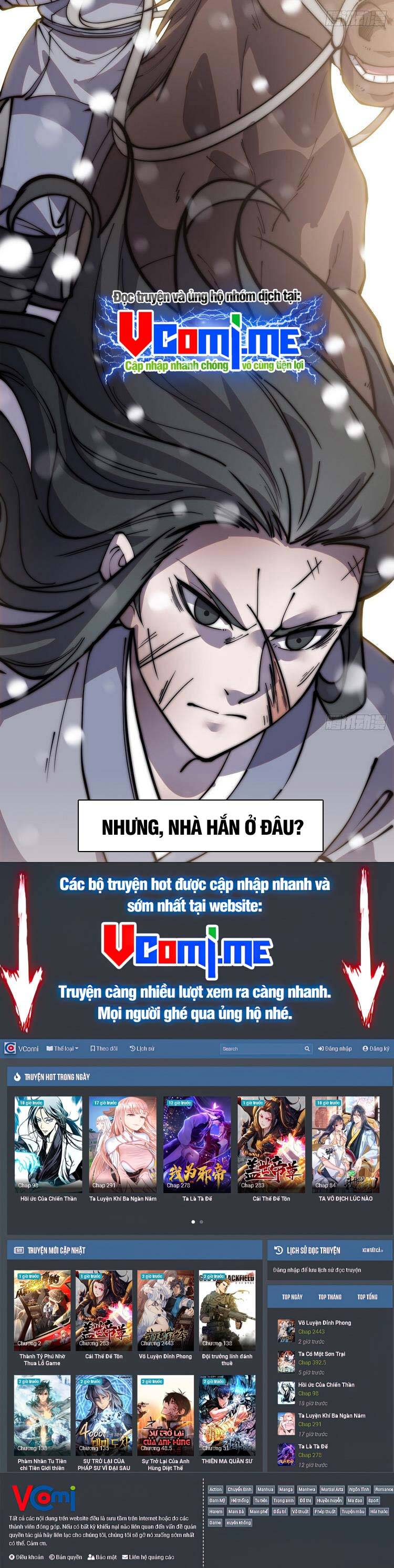 Ta Có Một Sơn Trại Chap 443 - Next Chap 444