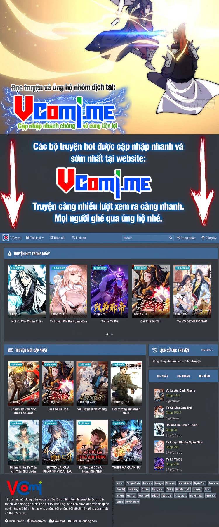 Ta Có Một Sơn Trại Chap 444 - Next Chap 445