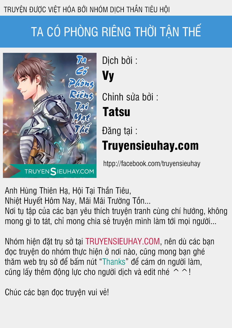 Ta Có Phòng Riêng Thời Tận Thế Chap 61 - Next Chap 62