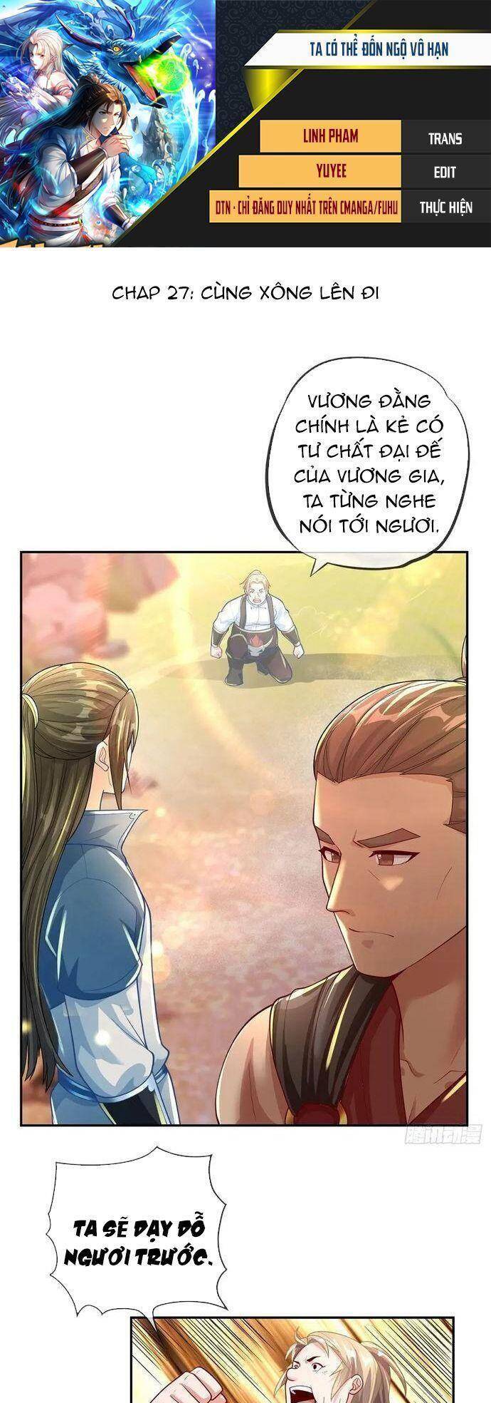 Ta Có Thể Đốn Ngộ Vô Hạn Chap 27 - Next Chap 28