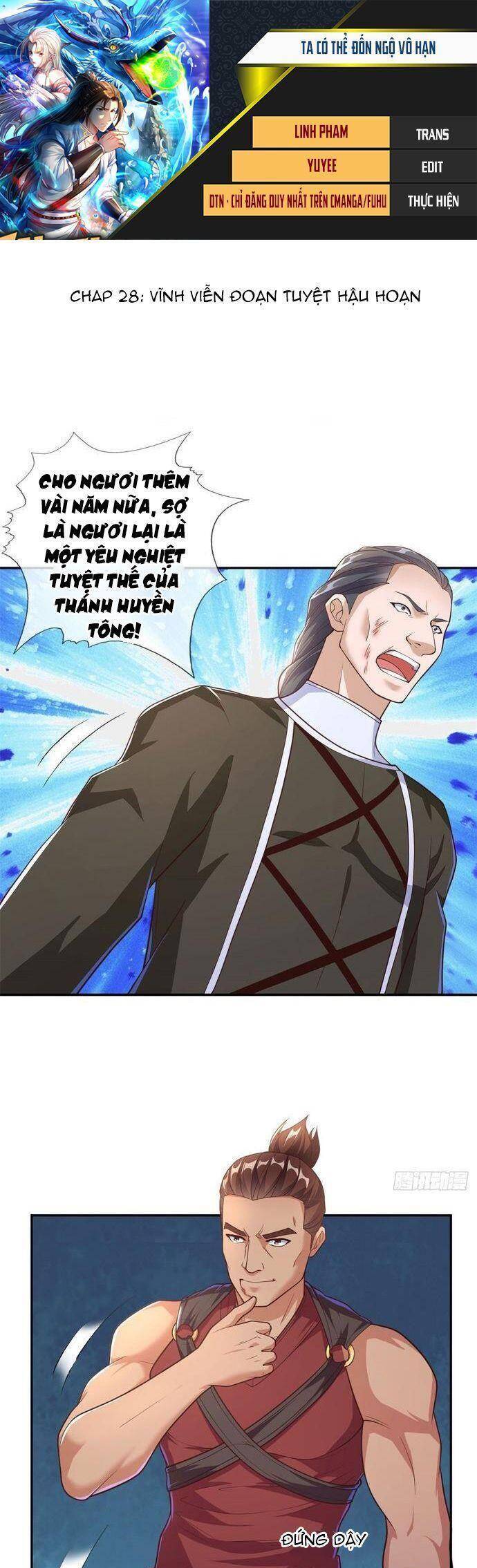 Ta Có Thể Đốn Ngộ Vô Hạn Chap 28 - Next Chap 29