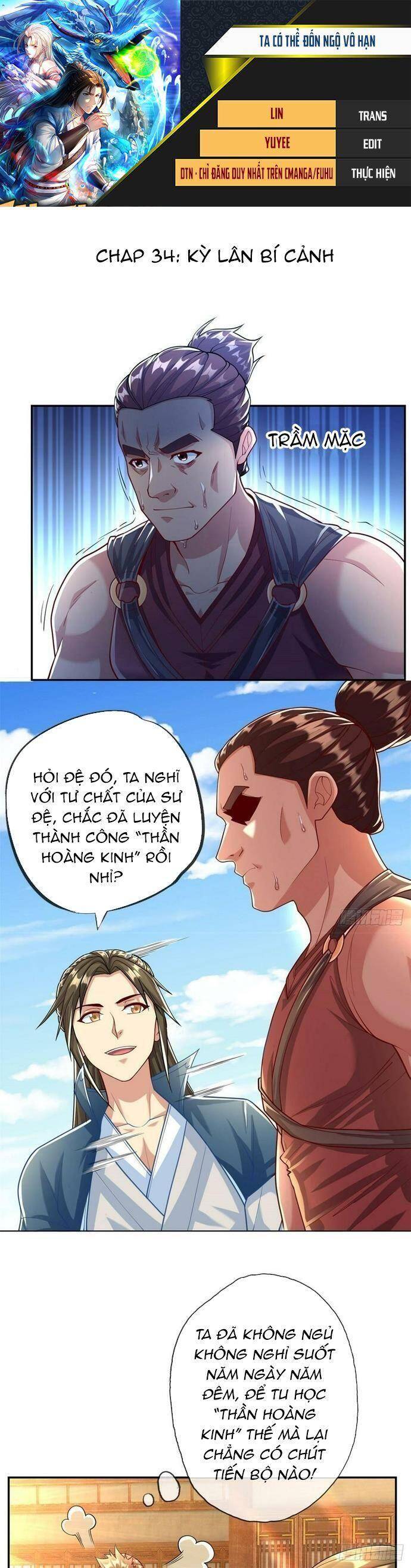 Ta Có Thể Đốn Ngộ Vô Hạn Chap 34 - Next Chap 35