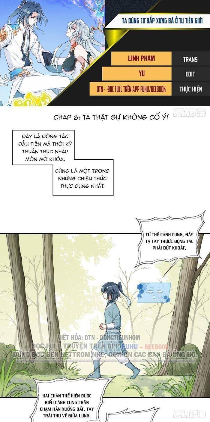 Ta Dùng Cơ Bắp Xưng Bá Tu Tiên Giới Chap 8 - Next Chap 9