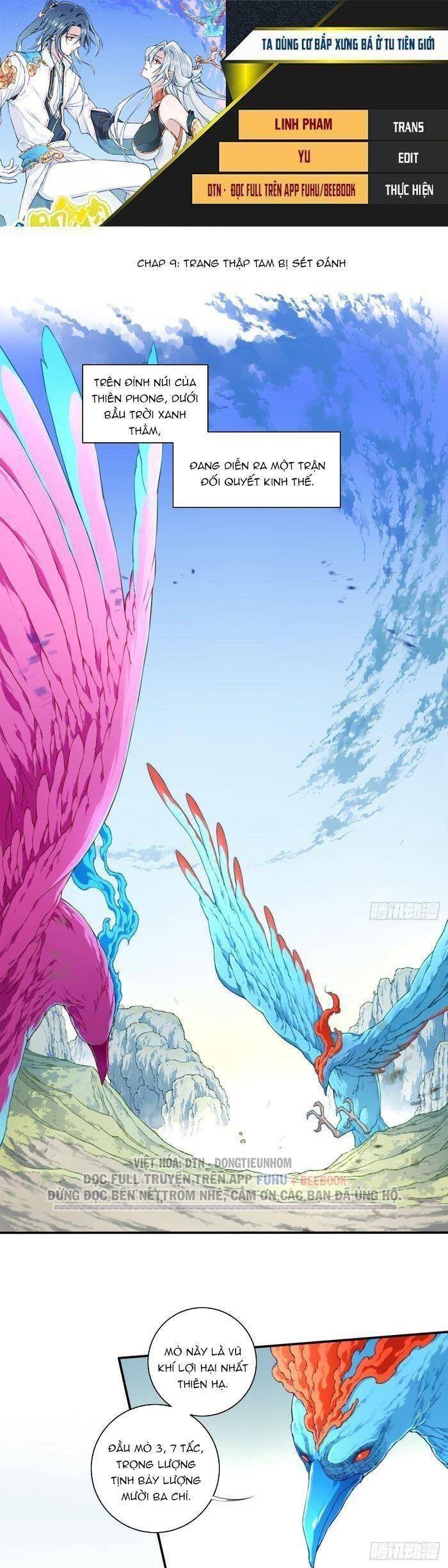 Ta Dùng Cơ Bắp Xưng Bá Tu Tiên Giới Chap 9 - Next Chap 10