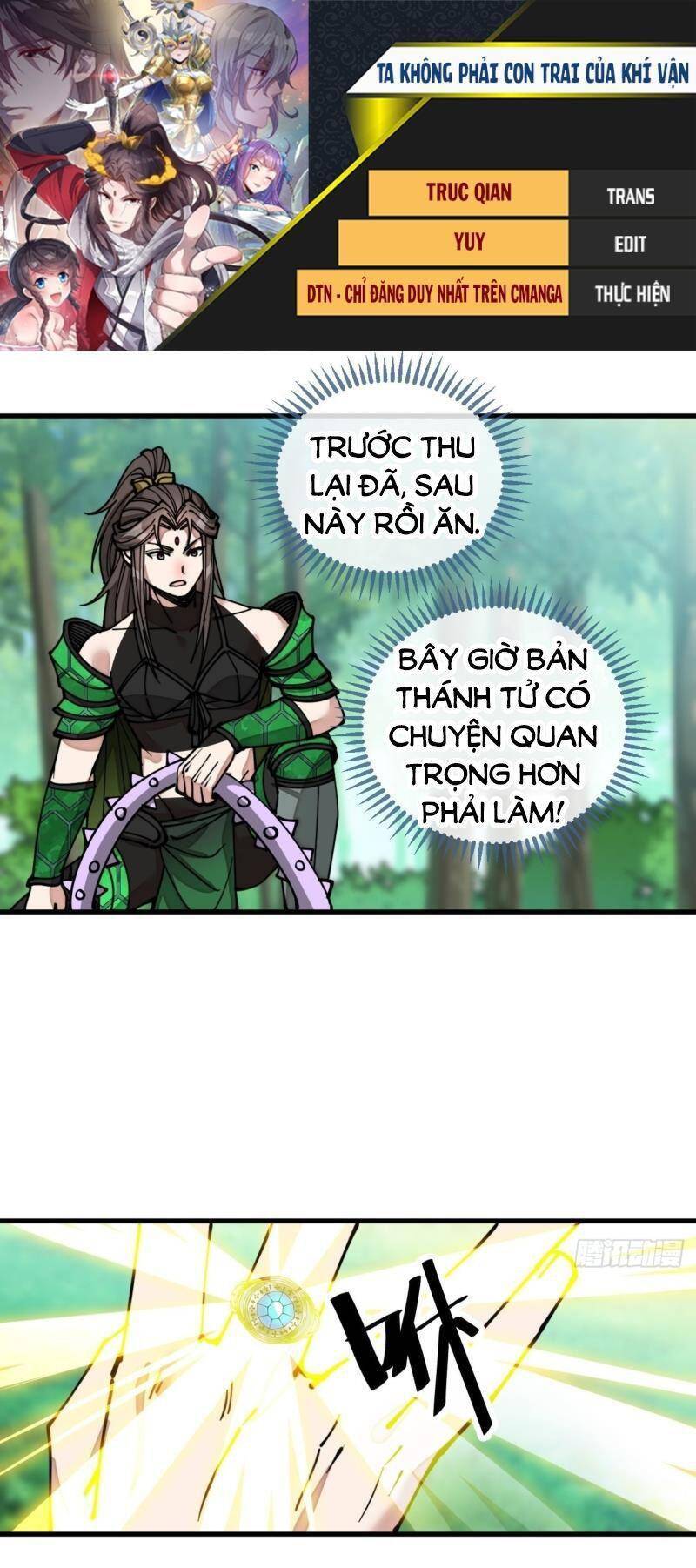 Ta Không Phải Con Cưng Của Khí Vận Chap 110 - Next Chap 111