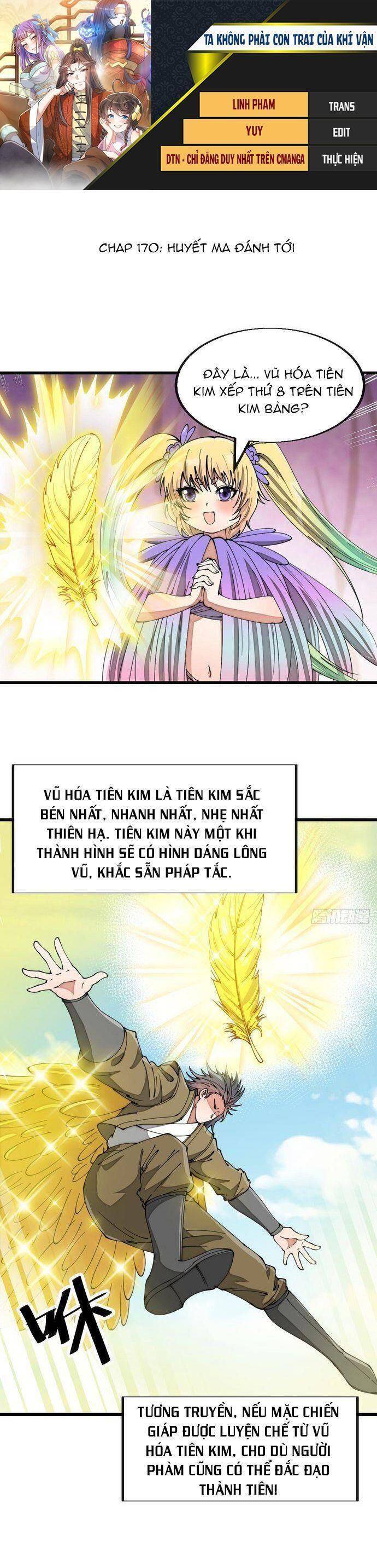 Ta Không Phải Con Cưng Của Khí Vận Chap 170 - Next Chap 171