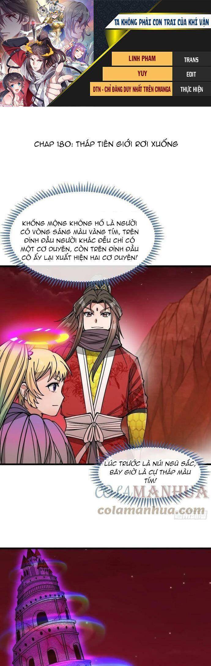 Ta Không Phải Con Cưng Của Khí Vận Chap 180 - Next Chap 181