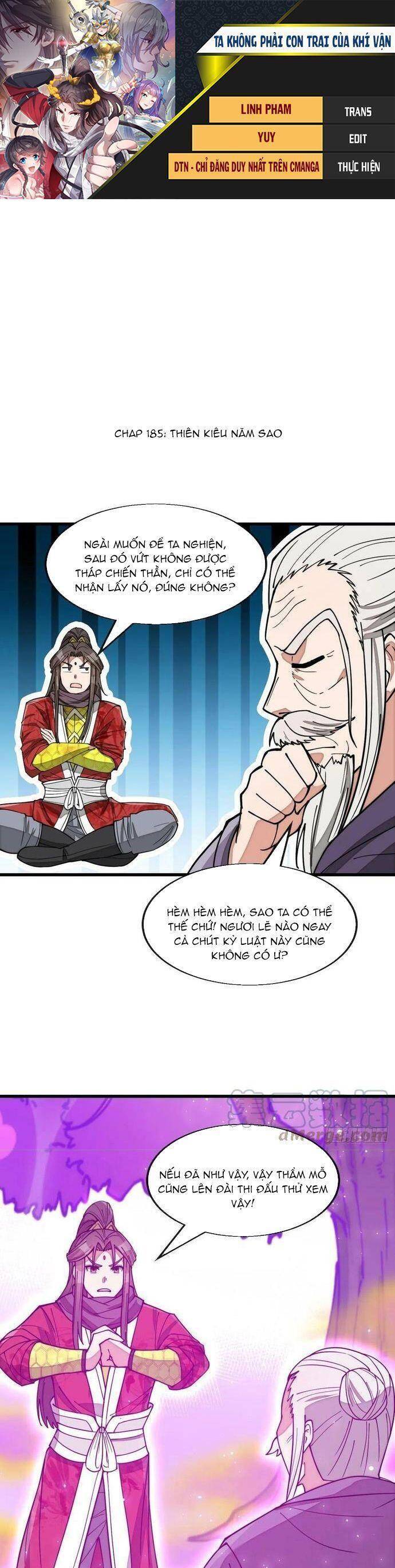 Ta Không Phải Con Cưng Của Khí Vận Chap 185 - Next Chap 186