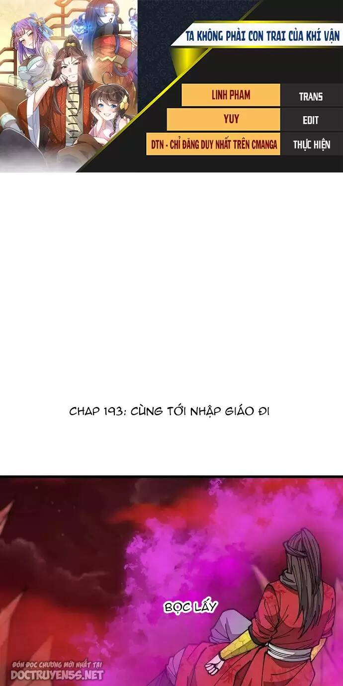 Ta Không Phải Con Cưng Của Khí Vận Chap 193 - Next Chap 194