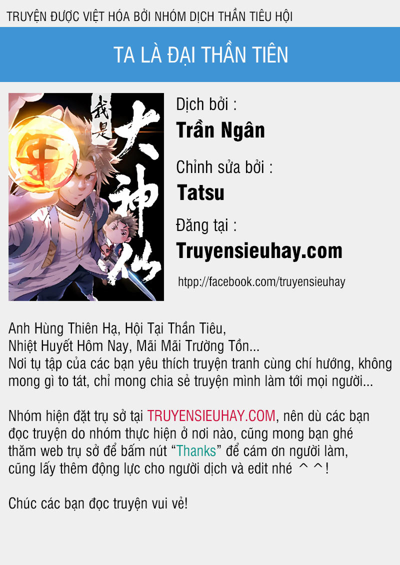 Ta Là Đại Thần Tiên Chap 112 - Next Chap 113