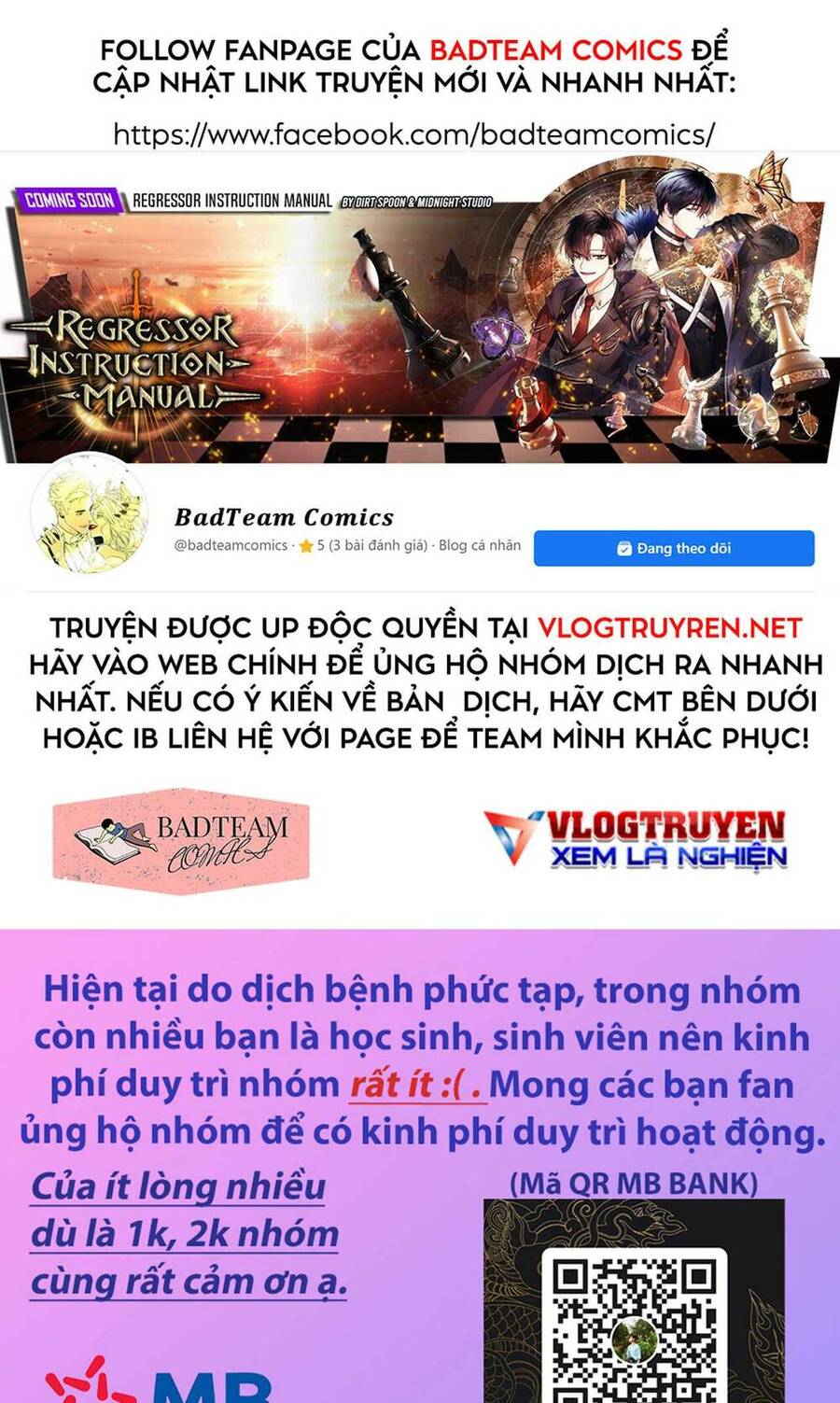 Ta Trời Sinh Đã Là Nhân Vật Phản Diện Chap 5 - Next Chap 6
