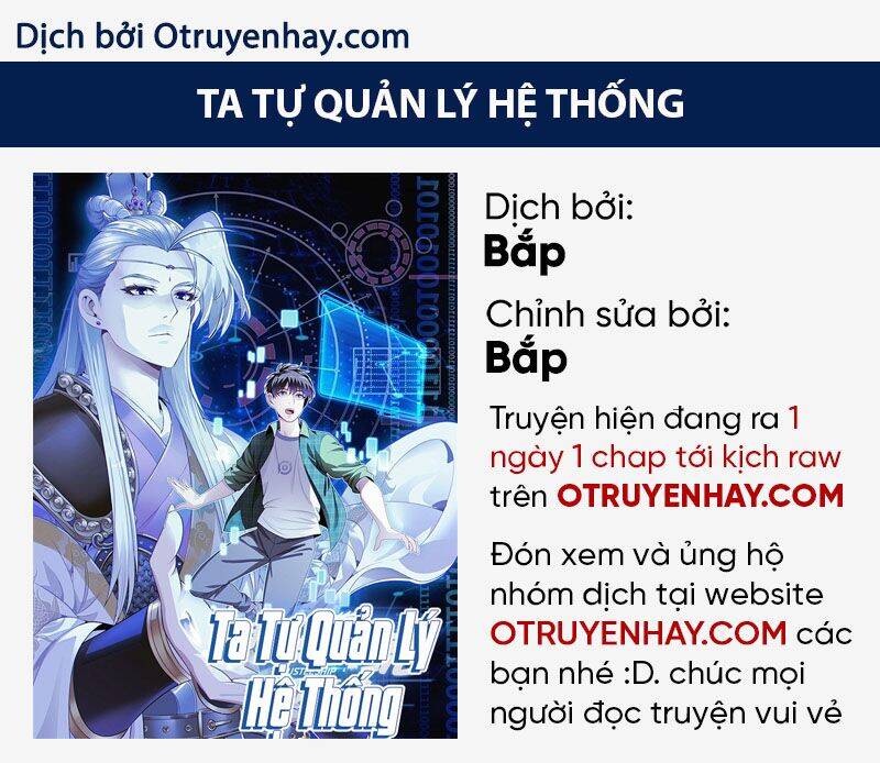 Ta Tự Quản Lý Hệ Thống Chap 5 - Next Chap 6