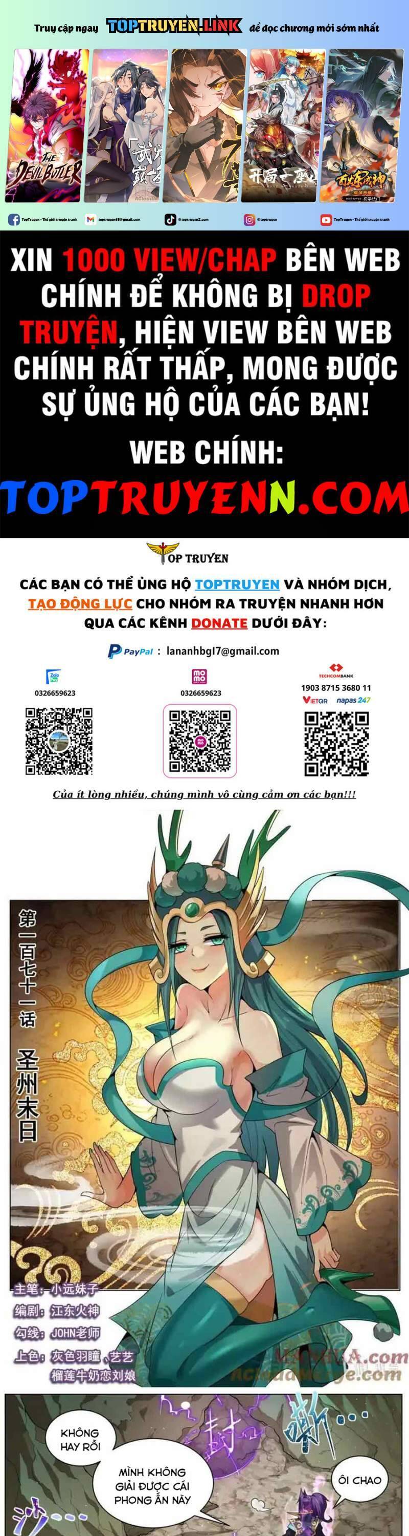 Ta! Vô Địch Đại Phản Phái Chap 171 - Next Chap 172