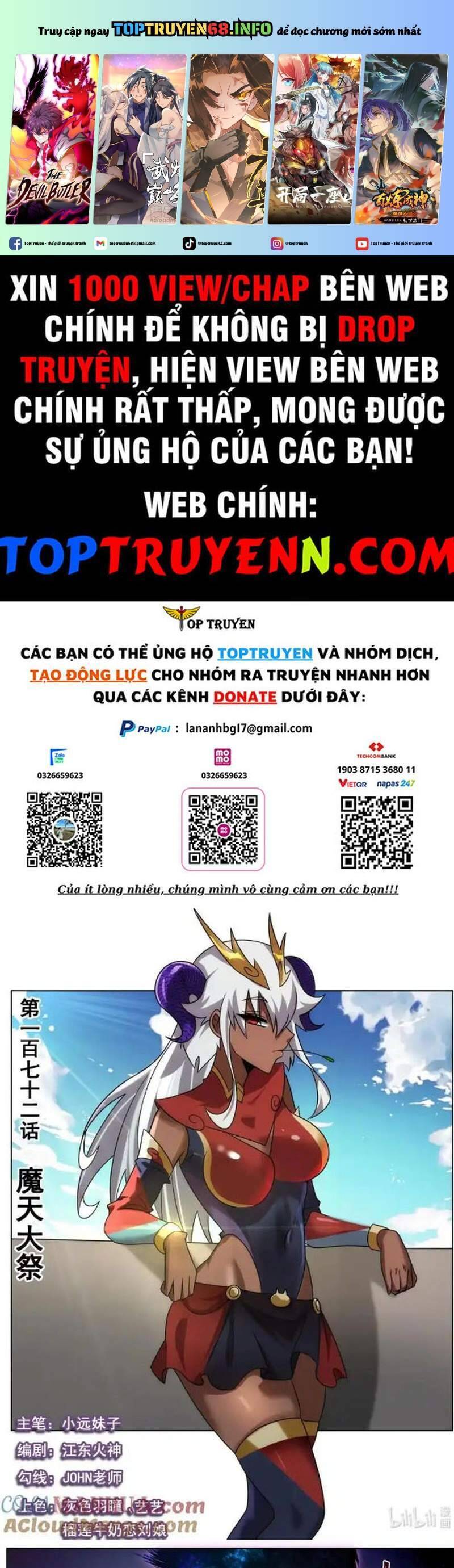 Ta! Vô Địch Đại Phản Phái Chap 172 - Next Chap 173