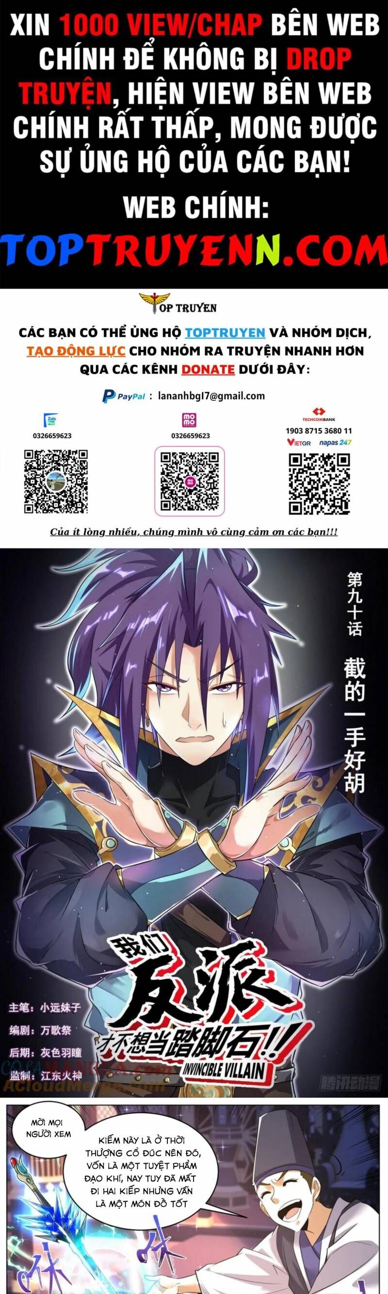 Ta! Vô Địch Đại Phản Phái Chap 90 - Next Chap 91