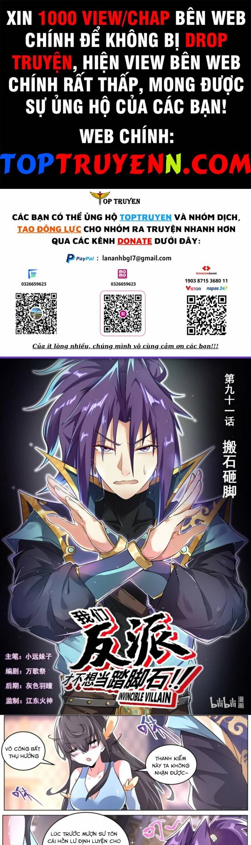 Ta! Vô Địch Đại Phản Phái Chap 91 - Next Chap 92