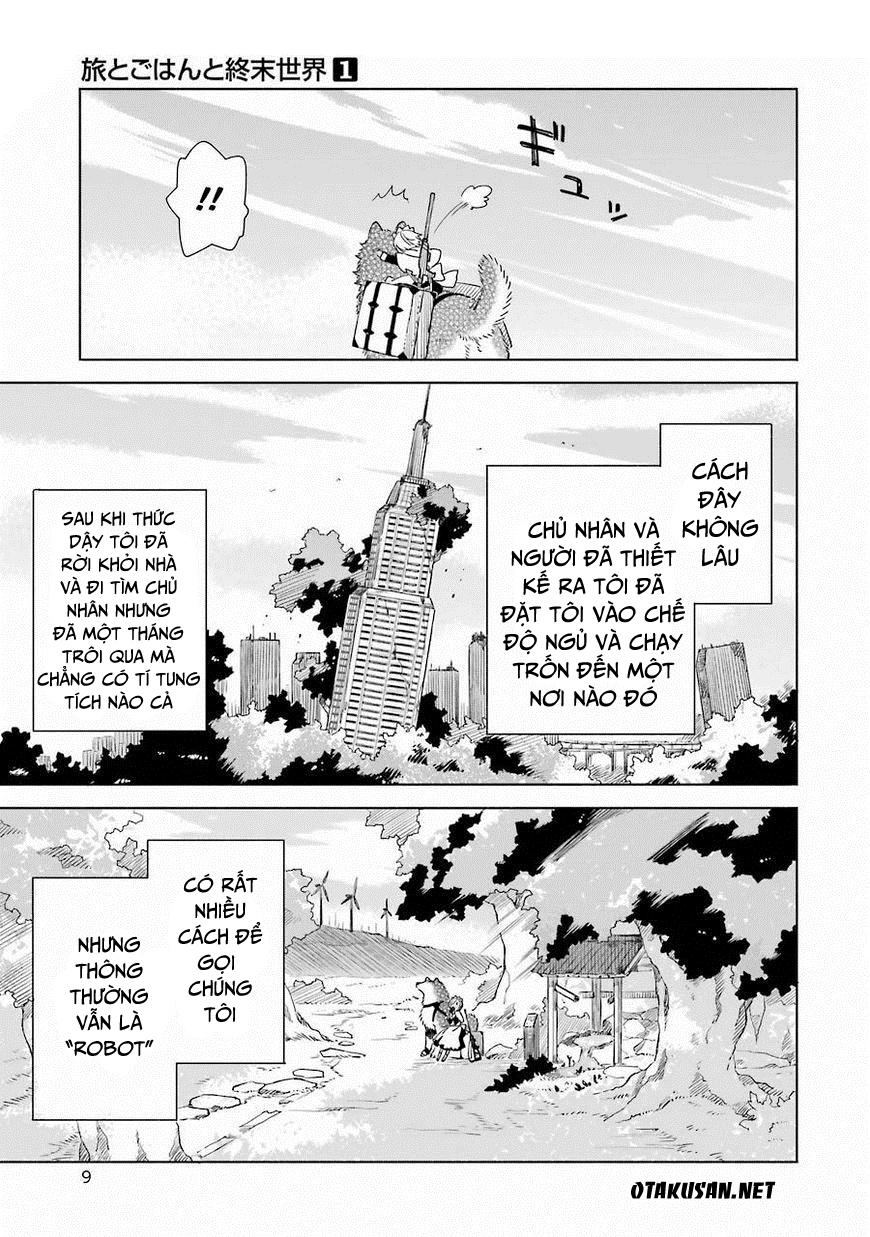 Tabi To Gohan To Shuumatsu Sekai Chap 1 - Next Chap 2