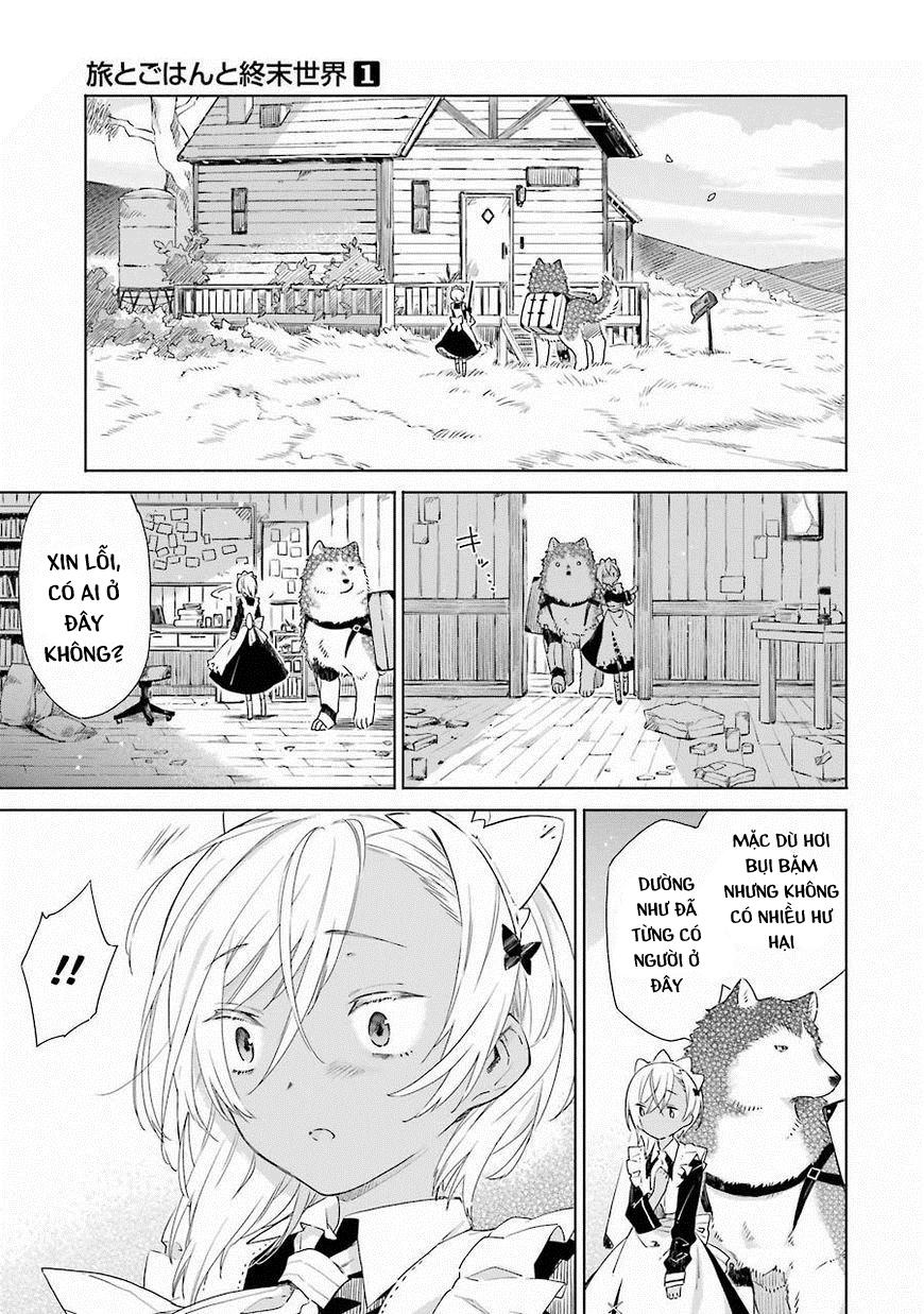 Tabi To Gohan To Shuumatsu Sekai Chap 1 - Next Chap 2