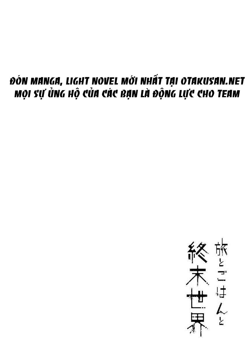 Tabi To Gohan To Shuumatsu Sekai Chap 1 - Next Chap 2