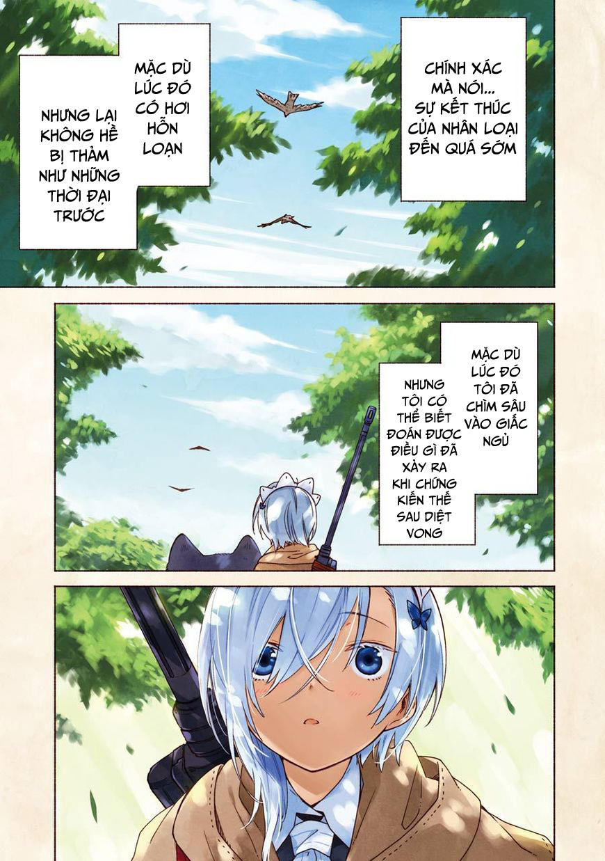 Tabi To Gohan To Shuumatsu Sekai Chap 1 - Next Chap 2