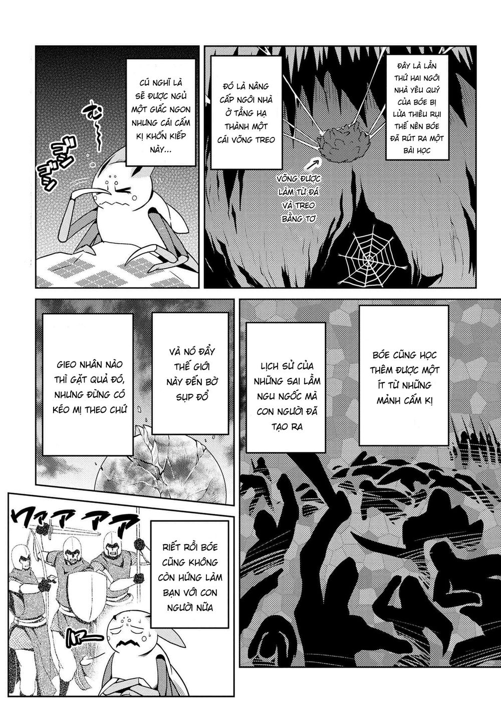 Tái Sinh Thành Nhện Chap 71 - Next Chap 72