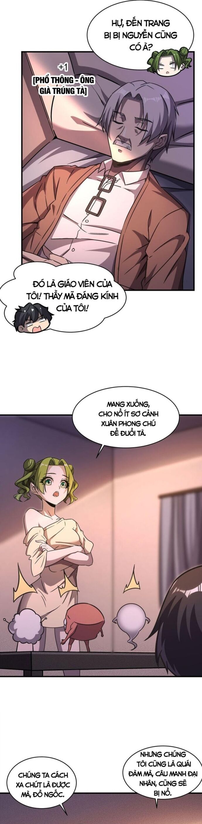 Tại Thế Giới Với Đầy Những Câu Chuyện Ma Quái Trở Thành Ma Nữ Chap 59 - Next Chap 60