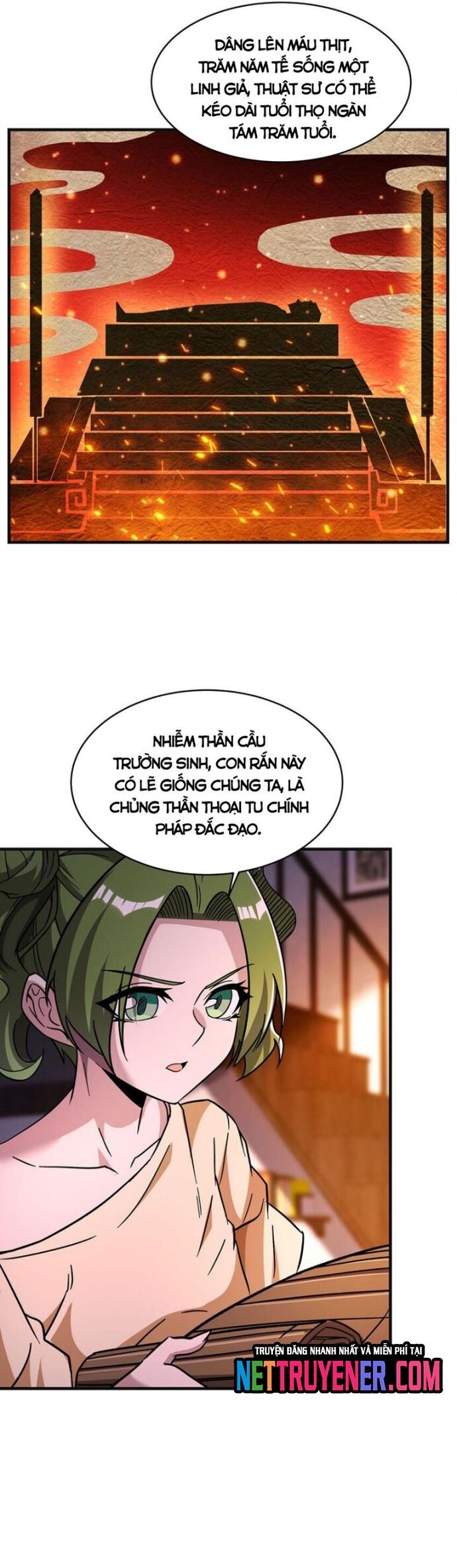 Tại Thế Giới Với Đầy Những Câu Chuyện Ma Quái Trở Thành Ma Nữ Chap 59 - Next Chap 60