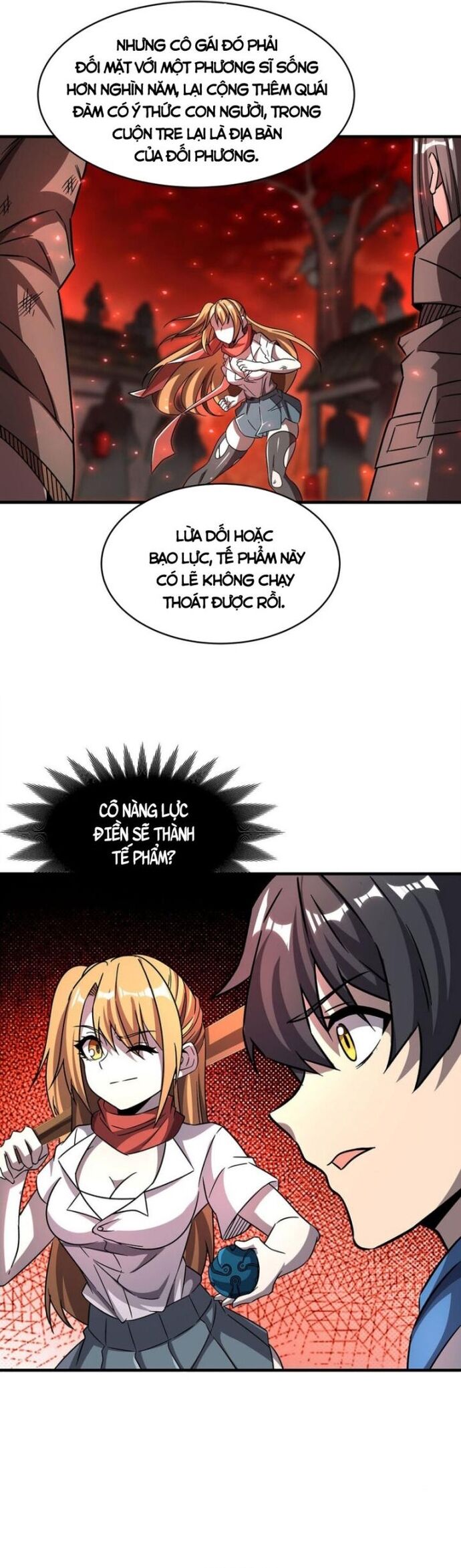 Tại Thế Giới Với Đầy Những Câu Chuyện Ma Quái Trở Thành Ma Nữ Chap 59 - Next Chap 60