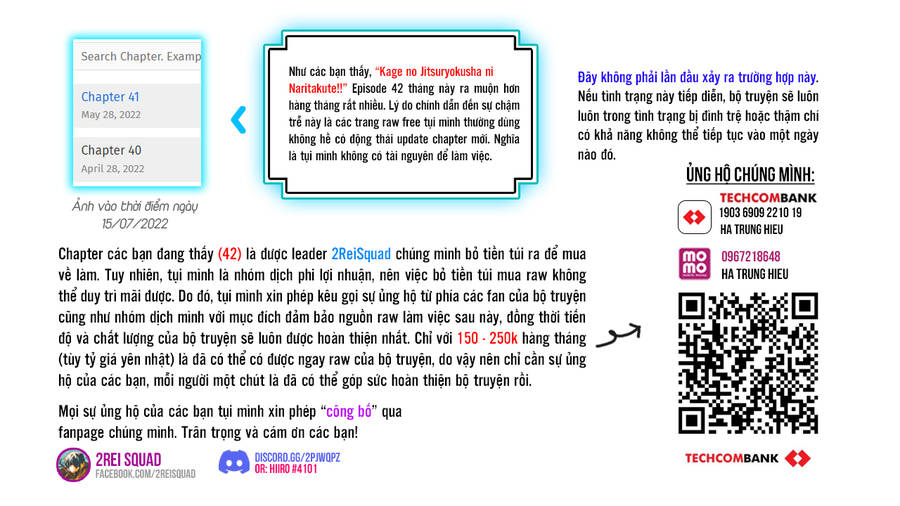 Tao Muốn Trở Thành Chúa Tể Bóng Tối!! Chap 42 - Next Chap 43