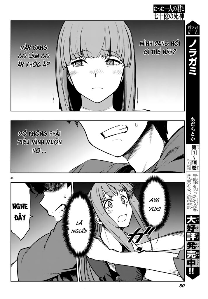 Tatta Hitori No Kimi To Nanajuuoku No Shinigami Chap 12 - Next Chap 13
