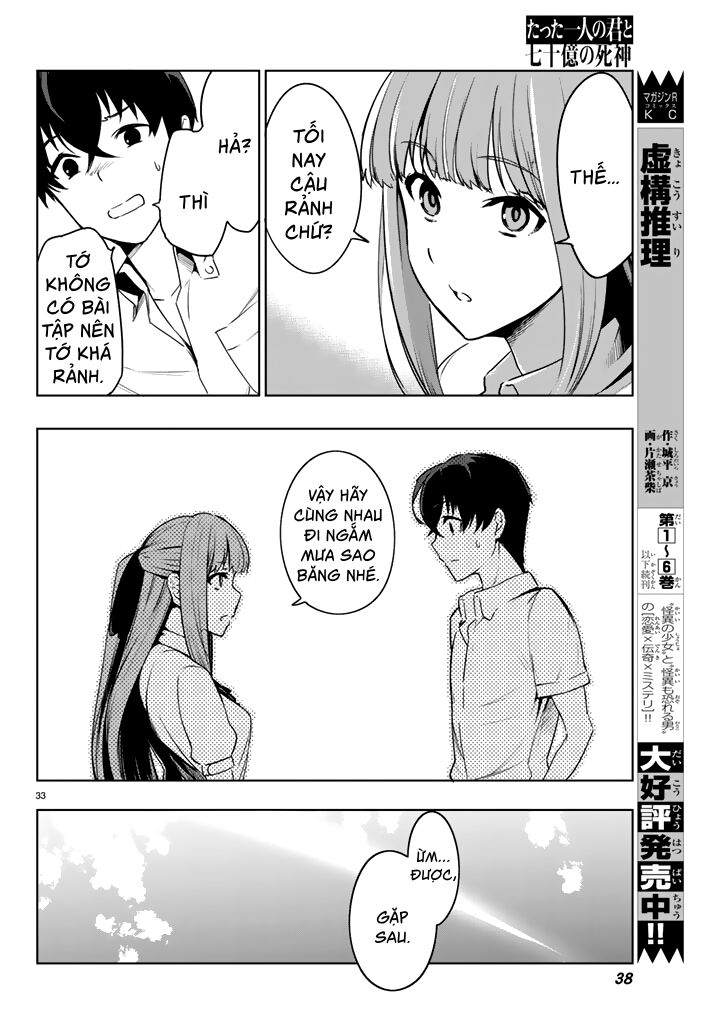 Tatta Hitori No Kimi To Nanajuuoku No Shinigami Chap 12 - Next Chap 13
