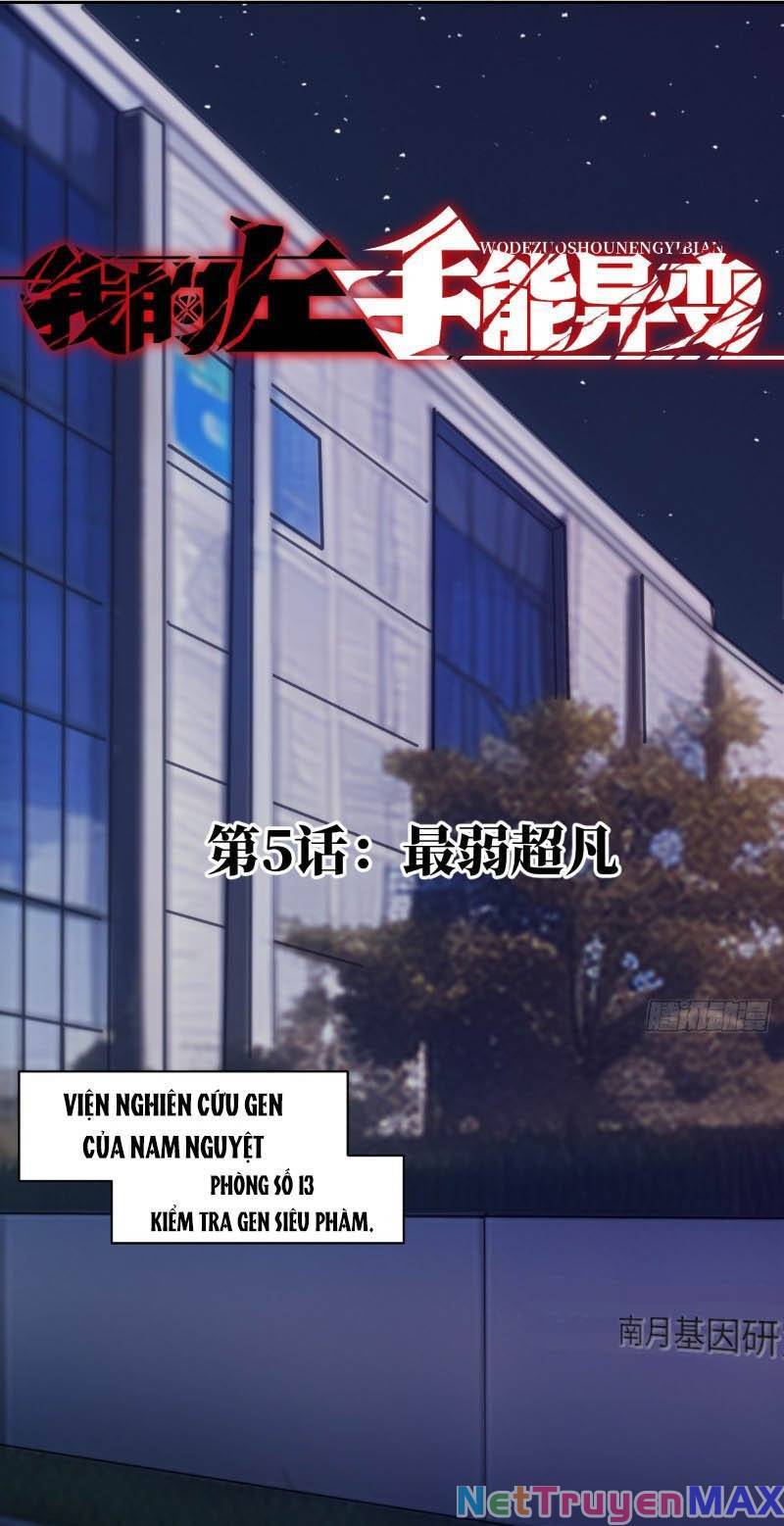 Tay Trái Của Ta Có Thể Dị Biến Chap 5 - Next Chap 6