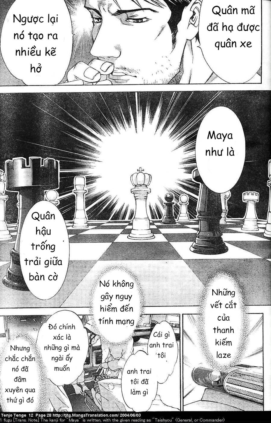 Tenjou Tenge Chap 70 - Next Chap 71