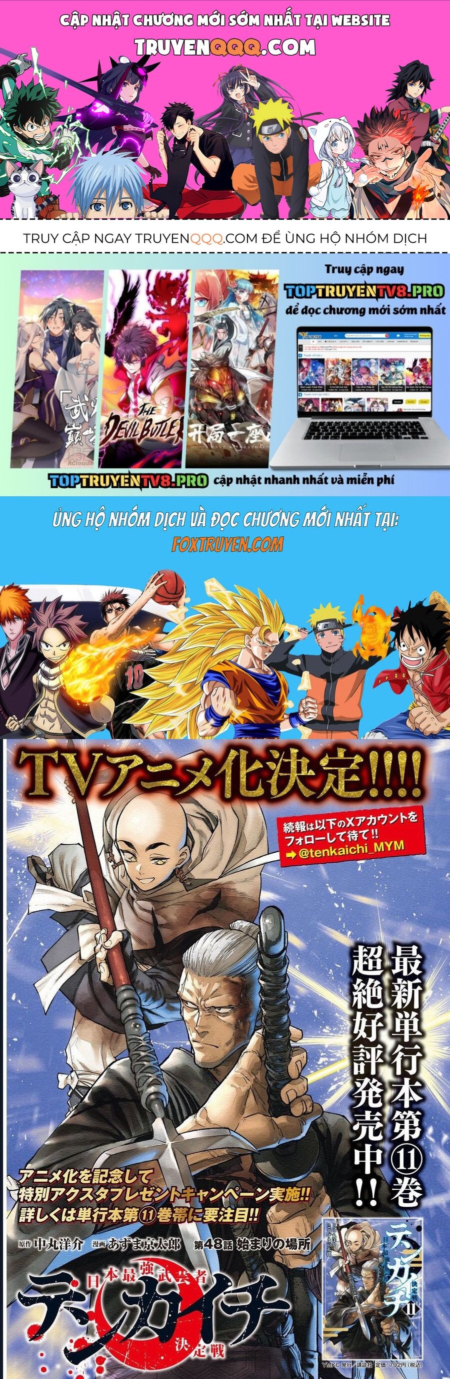 Tenkaichi - Thiên Hạ Đệ Nhất Võ Sĩ Đại Hội Chap 48 - Next Chap 49