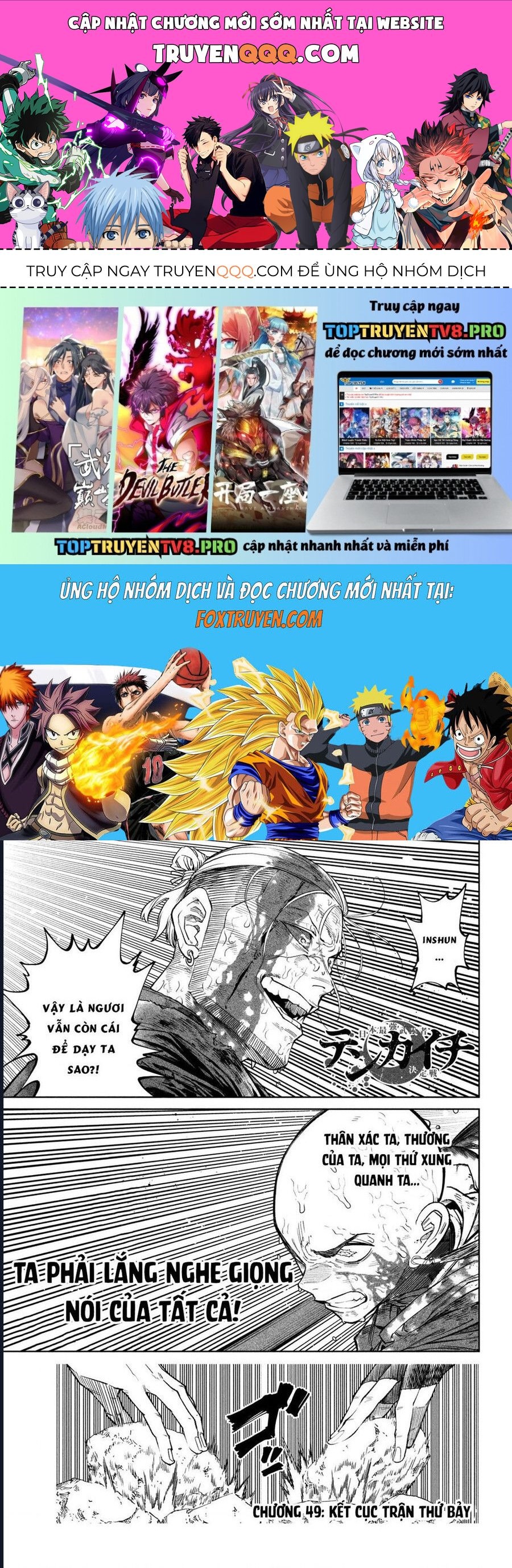 Tenkaichi - Thiên Hạ Đệ Nhất Võ Sĩ Đại Hội Chap 49 - Next Chap 50