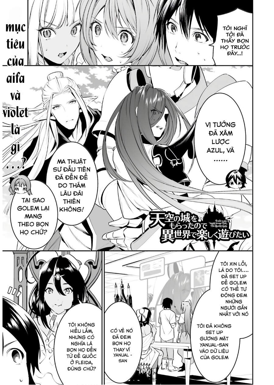 Tenkuu No Shiro O Moratta No De Isekai De Tanoshiku Asobitai Chap 16 - Next Chap 17