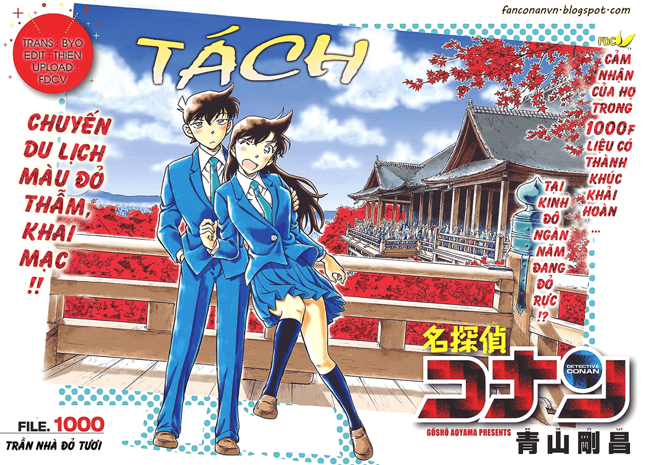 Thám Tử Conan Chap 1000 - Next Chap 1001
