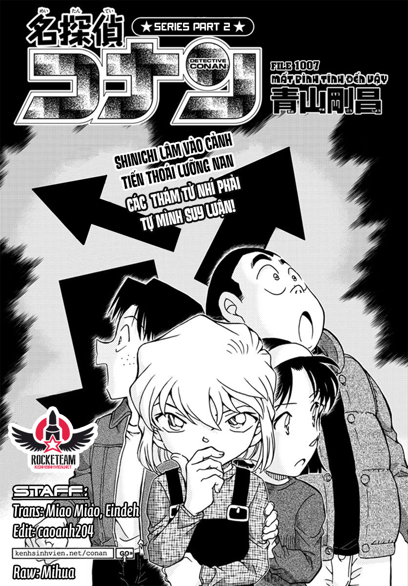 Thám Tử Conan Chap 1007 - Next Chap 1008