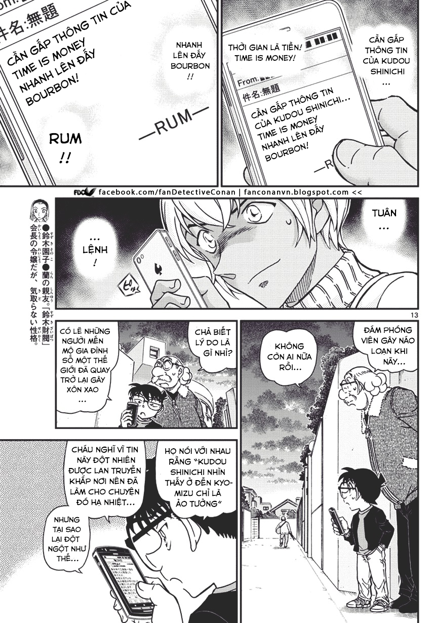 Thám Tử Conan Chap 1008 - Next Chap 1009