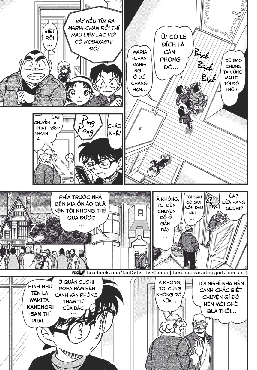 Thám Tử Conan Chap 1008 - Next Chap 1009