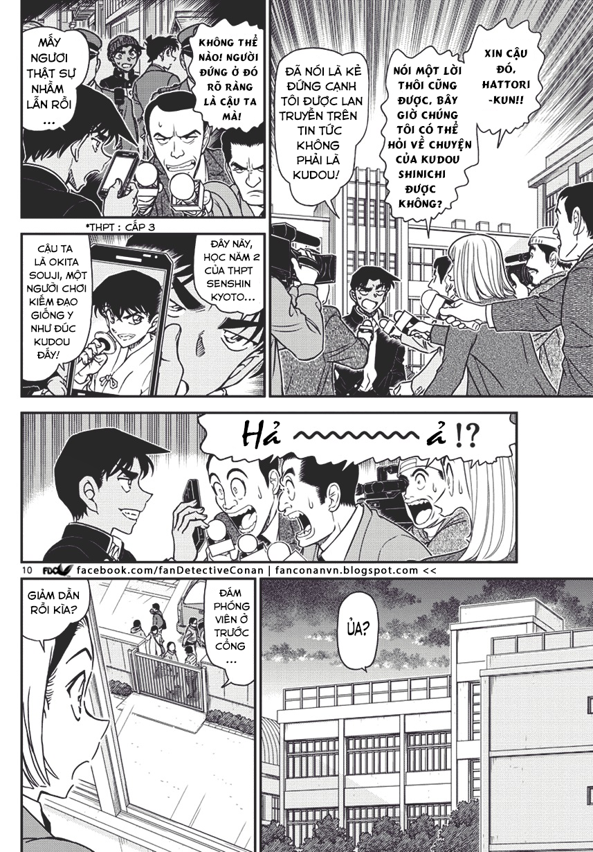 Thám Tử Conan Chap 1008 - Next Chap 1009