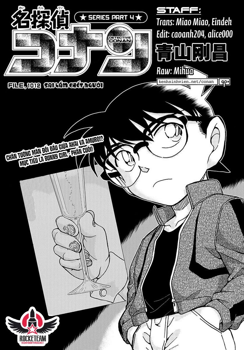 Thám Tử Conan Chap 1012 - Next Chap 1013